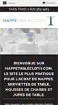 Mobile Screenshot of nappetablecloth.com